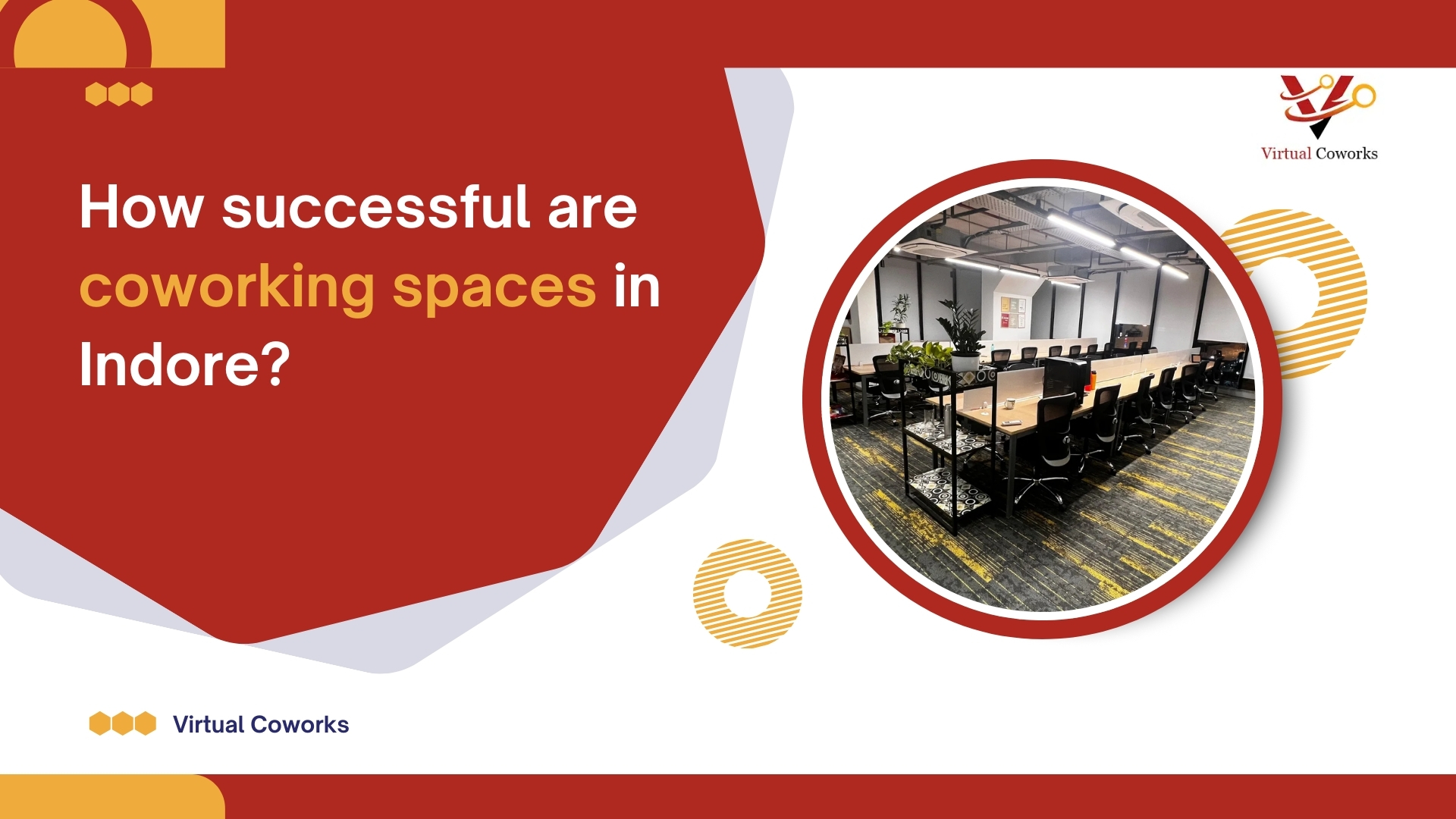 How successful are coworking spaces in Indore?